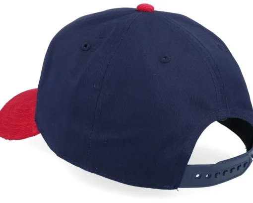 Washington Capitals Burnett Blue/Red Corduroy Dad Cap - American Needle
