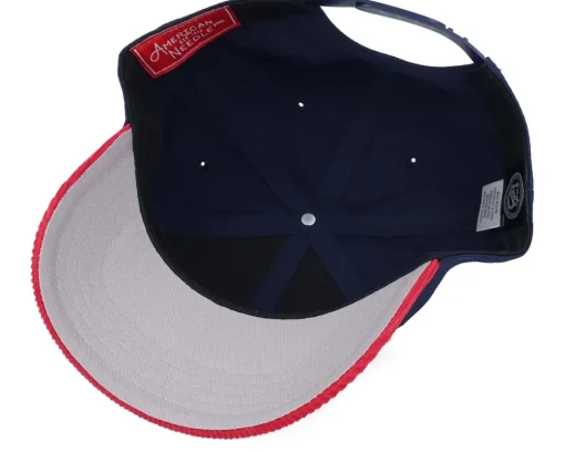Washington Capitals Burnett Blue/Red Corduroy Dad Cap - American Needle