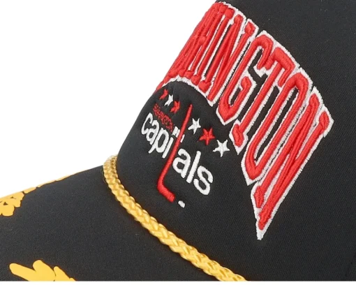 Washington Capitals Gold Leaf Vintage Trucker - Mitchell & Ness