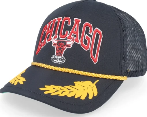 Washington Capitals Gold Leaf Vintage Trucker - Mitchell & Ness