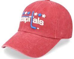 Washington Capitals New Raglin Dark Red Dad Cap - American Needle