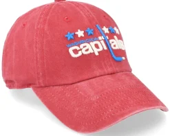 Washington Capitals New Raglin Dark Red Dad Cap - American Needle