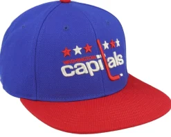 Washington Capitals NHL Archive 400 Royal/Red Snapback - American Needle
