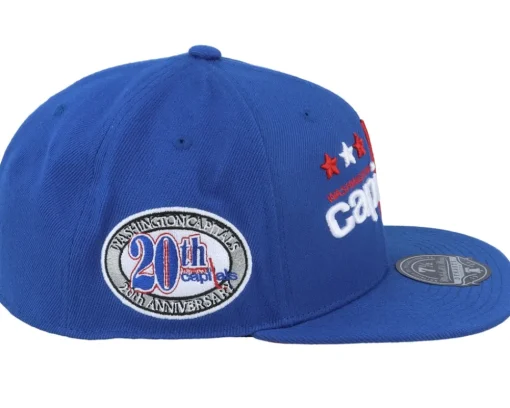 Washington Capitals Vintage Blue Fitted - Mitchell & Ness