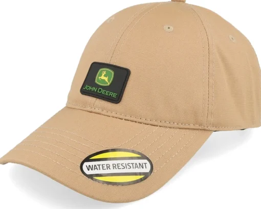 Water Resistant Black Dad Cap - John Deere