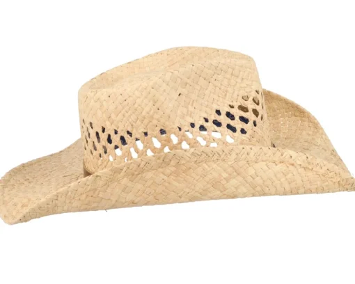 Western Raffia Beige Straw Hat - Stetson