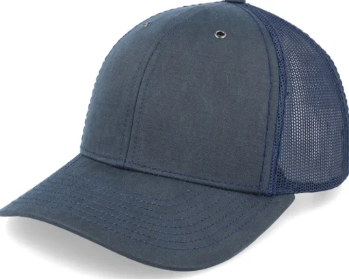 112wf Fremont Split Burgundy/Black Trucker - Richardson