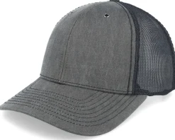 112wf Fremont Split Burgundy/Black Trucker - Richardson