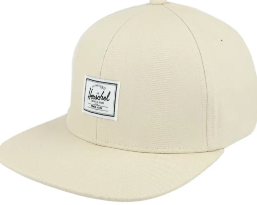 Whaler 6 Panel Cap Moonbeam Snapback - Herschel