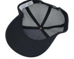 Whaler Cotton Mesh Cap Black Trucker - Herschel