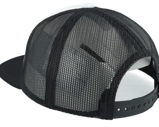 Whaler Mesh Cap White/Black Trucker - Herschel