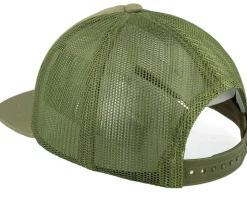 Whaler Mesh Classic Logo Dried Herb Trucker - Herschel