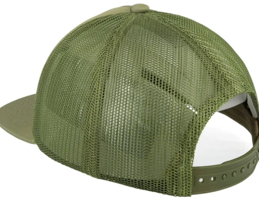 Whaler Mesh Classic Logo Dried Herb Trucker - Herschel