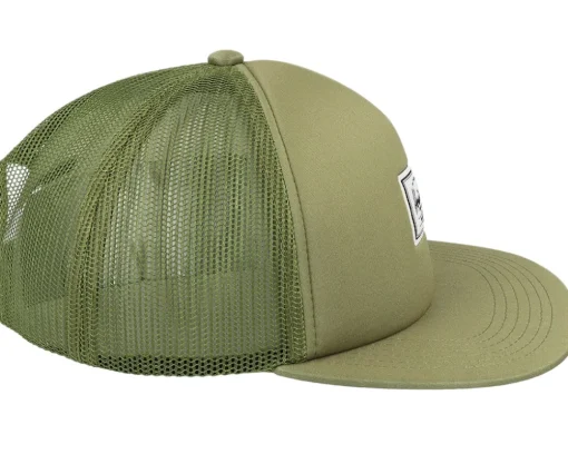 Whaler Mesh Classic Logo Dried Herb Trucker - Herschel