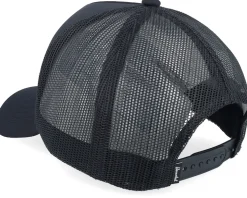 Whaler Tall Mesh Cap Black A-Frame Trucker - Herschel