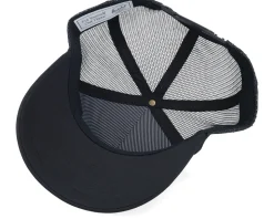 Whaler Tall Mesh Cap Black A-Frame Trucker - Herschel