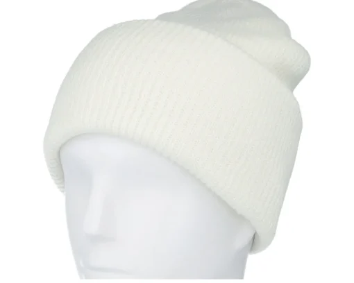 White Engineered Deep Cuff - Beechfield