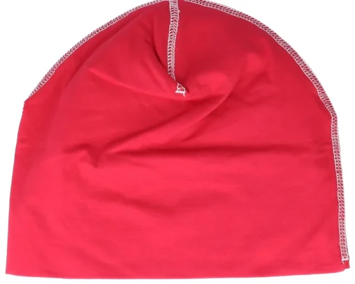 White/Black Hemsedal Cotton Beanie - Beechfield