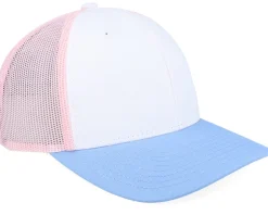 White/Pink/Light Blue Trucker - Equip