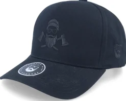 Wild Life Axe Logo Black A-frame Adjustable - Bearded Man