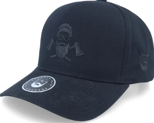 Wild Life Axe Logo 2-tone Navy/White Trucker - Bearded Man