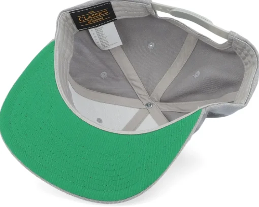 Windrose Mountain Grey Patch Silver Snapback - Wild Spirit