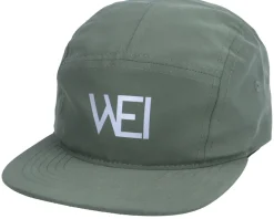 Woah Flat Olive/Reflective 5-Panel - Wei