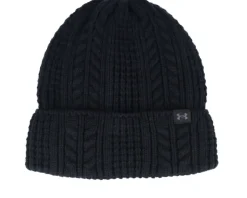 Women Halftime Cable Knit Beanie Salt Purple Cuff - Under Armour