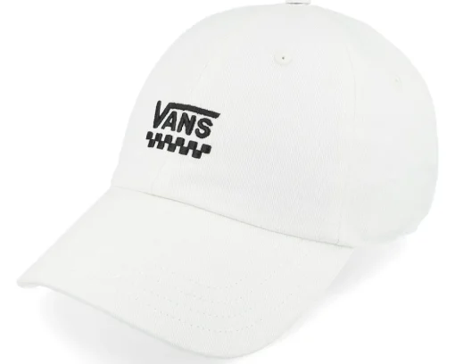 Womens Court Side Hat Raffia Dad Cap - Vans