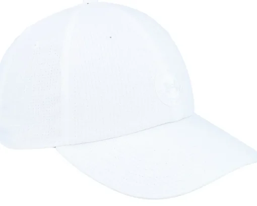 Womens Iso-chill Armourvent White Adjustable - Under Armour