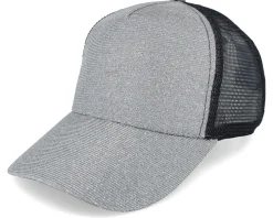 Womens Ponytail New York Sparkle Cap Gold Trucker - Result