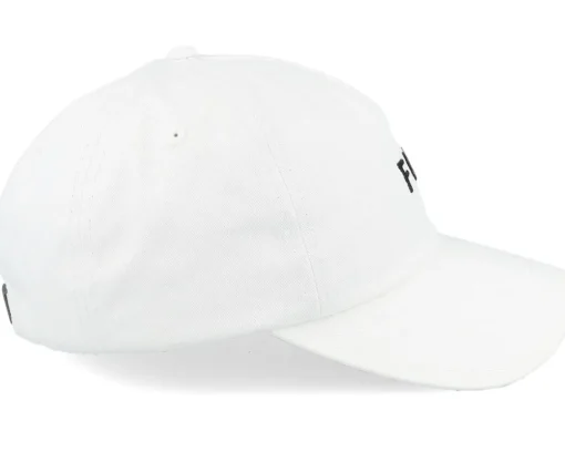Womens Wordmark White Dad Cap - Fox
