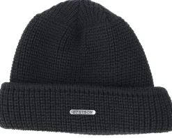 Wool Black Beanie - Stetson