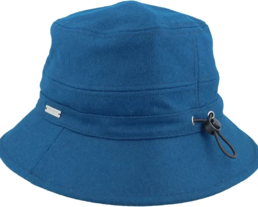 Wool Blend Blue Bucket - Seeberger