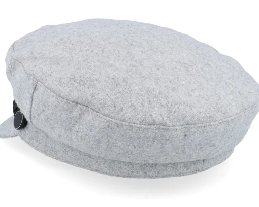 Wool Blend Elbsegler13 Grey Vega Cap - Seeberger
