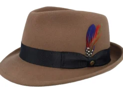 Woolfelt Chestnut Trilby - Stetson