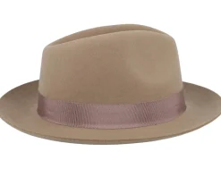 Woolfelt/Cashmere Light Almond Fedora - Stetson