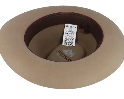 Woolfelt/Cashmere Light Almond Fedora - Stetson
