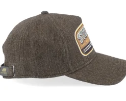 Wool/Linen Brown A-Frame Adjustable - Stetson