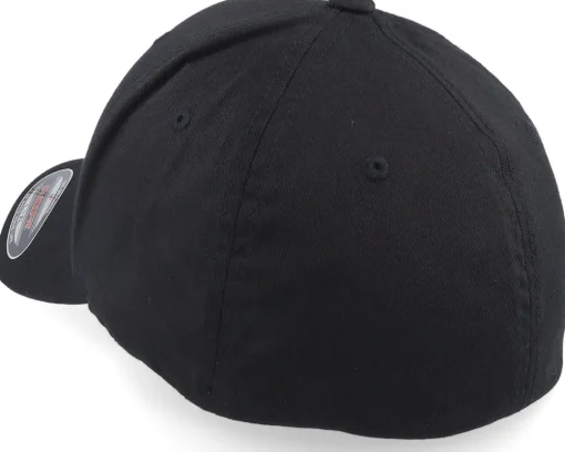 Wooly Combed Black Flexfit - Flexfit