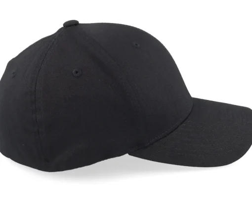Wooly Combed Black Flexfit - Flexfit