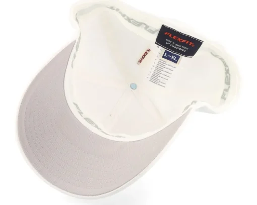 Wooly Combed White Flexfit - Flexfit