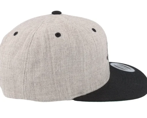 Workout Fitness Logo Grey/Black Snapback - Berzerk