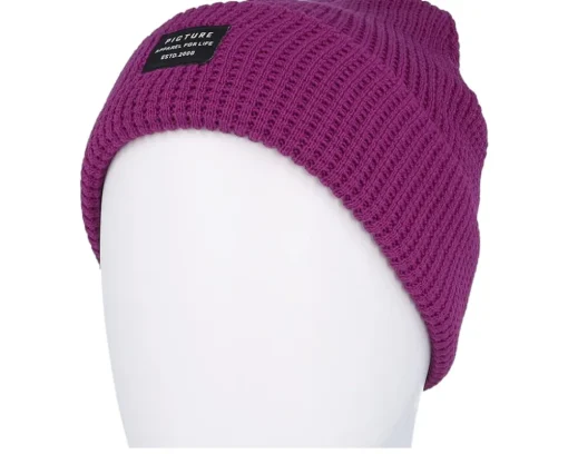 York Beanie Purple Wine Cuff - Picture