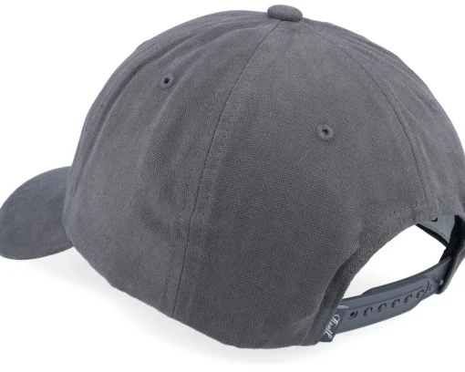Zenith Cap Dark Grey Dad Cap - Reell