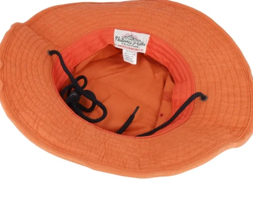 Zion Wide Brim Orange Bucket - American Needle